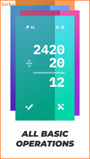 Mathium: Mental arithmetic and math trainings screenshot