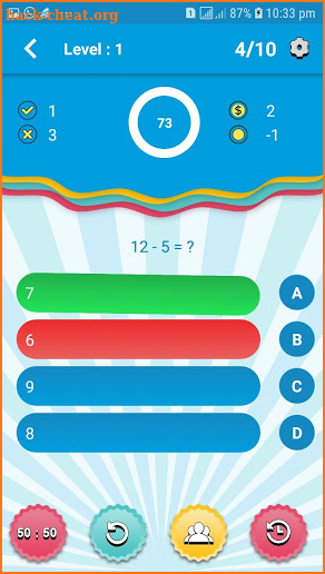 Maths and English Quiz and Puzzle screenshot