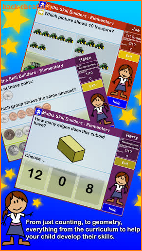 Maths Skill Builders - USA screenshot