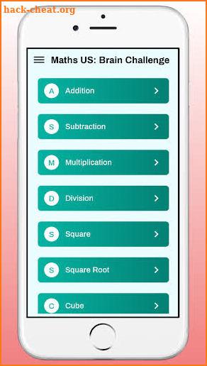 Maths US: Brain Challenge screenshot