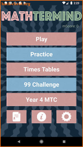 Mathtermind screenshot