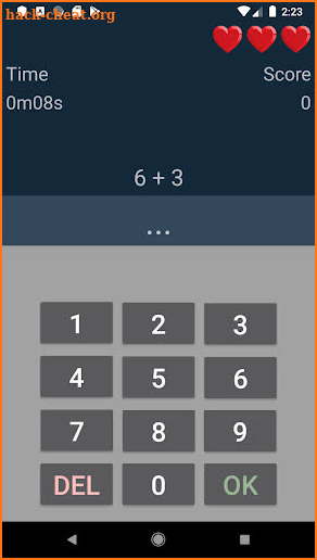 Mathtermind screenshot