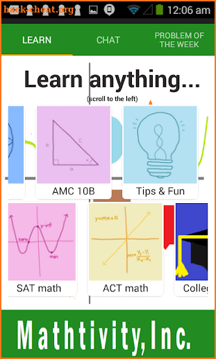 Mathtivity screenshot