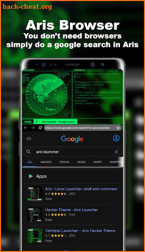 Matrix Launcher screenshot