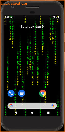 Matrix Live Wallpaper screenshot