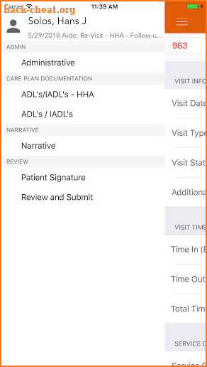 MatrixCare Aide screenshot