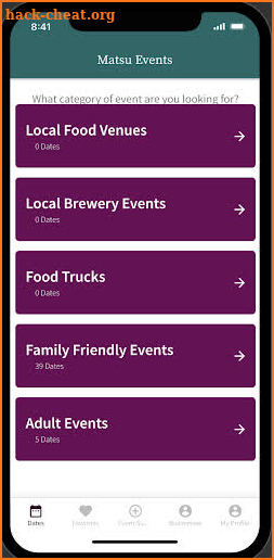 MatSu Events and Food Trucks screenshot