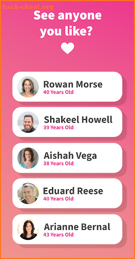 Mature Dating: Compare Options screenshot