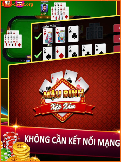 Mậu binh offline 2019 - mau binh - xập xám screenshot