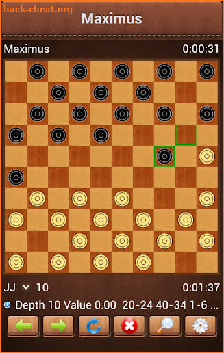 Maximus Draughts screenshot