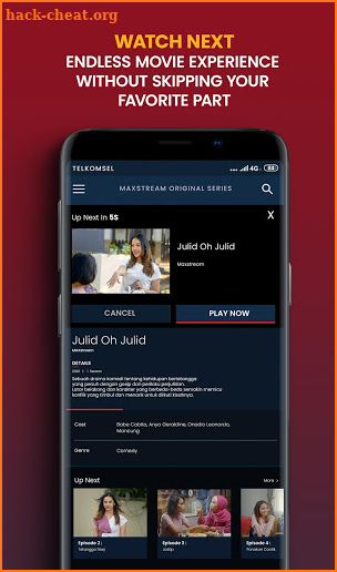 MAXstream- Live Sports, TV & Movies screenshot