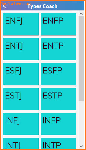 MBTI® Myers Briggs® Type Coach - Leadership Skills screenshot