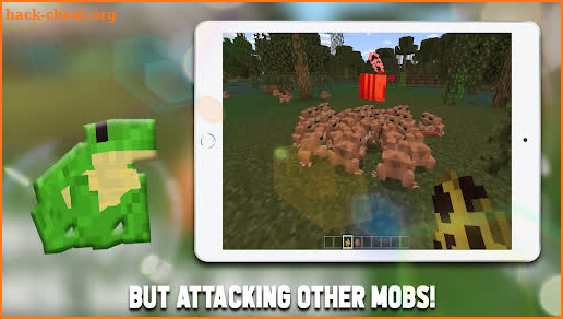 MCPE Frog Mod Addons screenshot