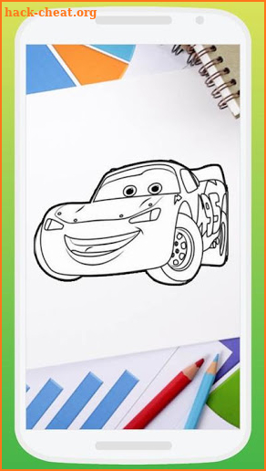 McQueen Coloring Pages screenshot