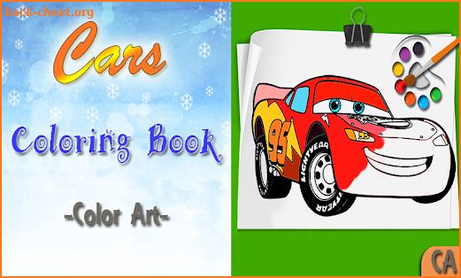 Mcqueen Coloring pages Cars 3 screenshot