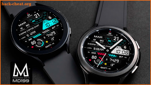 MD199: Hybrid watch face screenshot