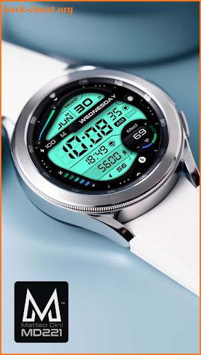 MD221 - Top Digital Watch Face Matteo Dini MD screenshot