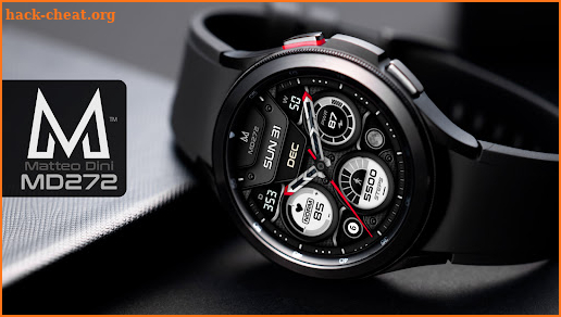 MD272 - Analog Digital Watch Face Matteo Dini MD screenshot