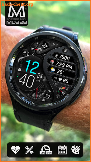 MD328 Digital Watch Face screenshot