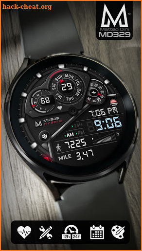 MD329 Hybrid Watch Face screenshot