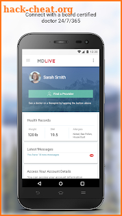 MDLIVE: Talk to a Doctor 24/7 screenshot