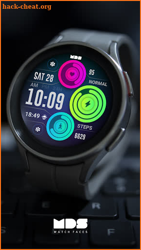 MDS179 Digital Watch Face screenshot