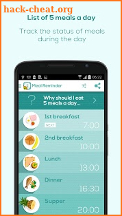 Meal Reminder - Weight Loss screenshot