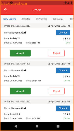 MealMe Partner screenshot