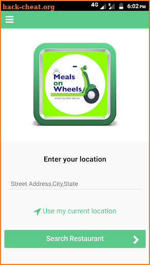 Meals On Wheels Customer App screenshot