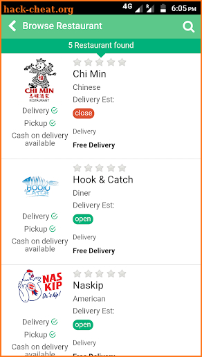 Meals On Wheels Customer App screenshot