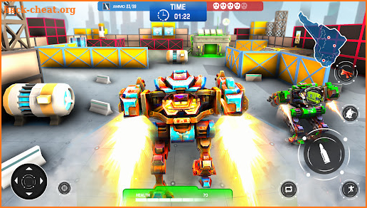 Mech Shooter Actions - Robo Strike Showdown screenshot