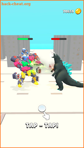 Mech vs monsters screenshot