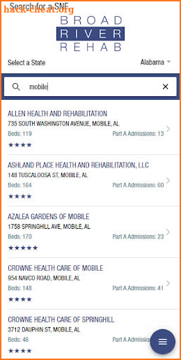 Med A Census Navigator screenshot