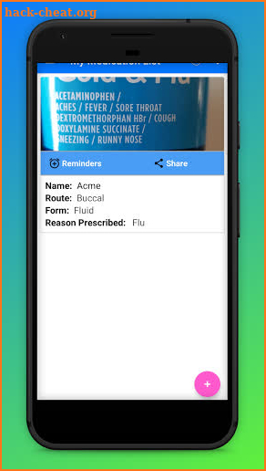 Medi-List Medication List screenshot