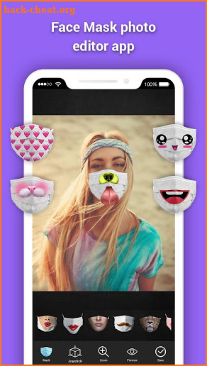 Medical & Surgical Face Mask Photo Editor screenshot