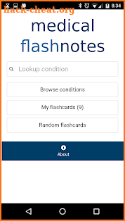 Medical FlashNotes screenshot