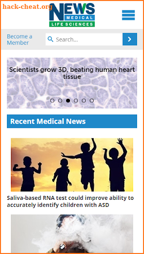 Medical news Life Sciences screenshot