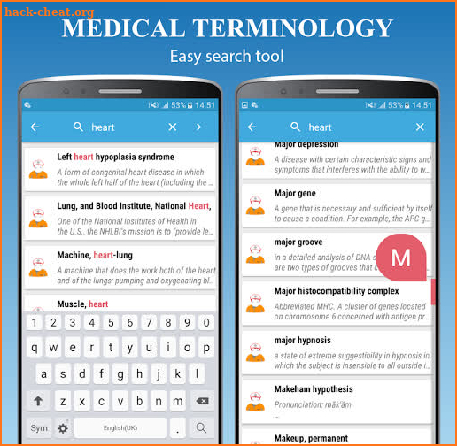 Medical Terminology - Medical Dictionary screenshot