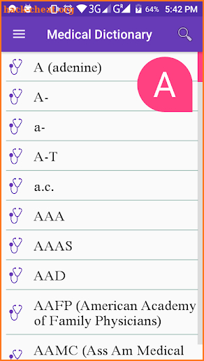 Medical Terminology-Offline (Free) screenshot