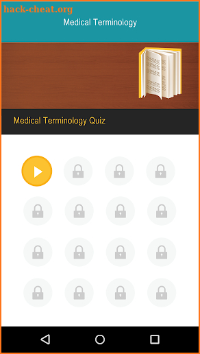 Medical Terminology Quiz Game screenshot