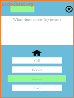 Medical Terminology Trivia screenshot