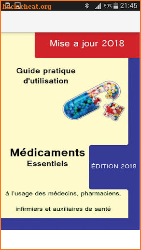 Médicaments Essentiels 2018 screenshot