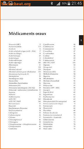 Médicaments Essentiels 2018 screenshot