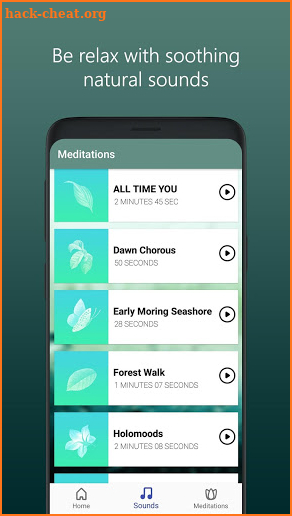 Meditate, Sleep, Relax & Sounds screenshot