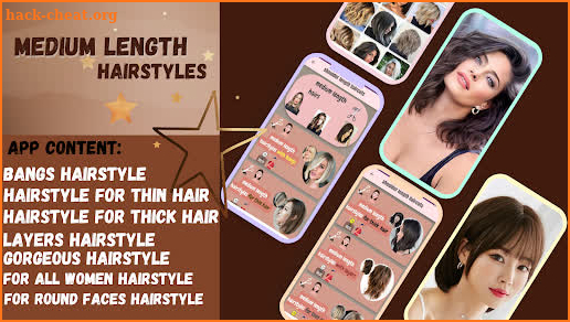 medium length hairstyles screenshot