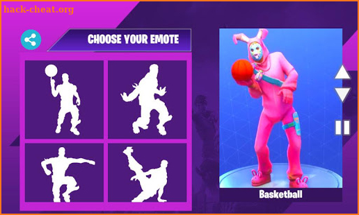 ⭐ Emotes dance ⭐ Battle royal Challenge⭐ screenshot