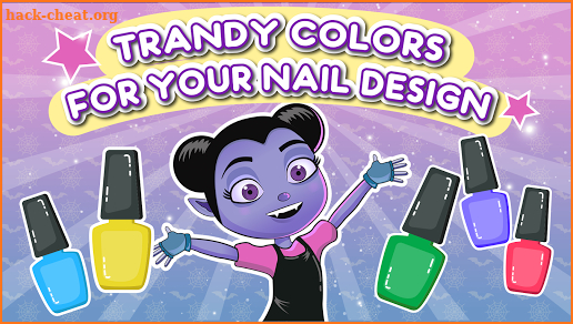 ⭐Nail design with Vampirina screenshot