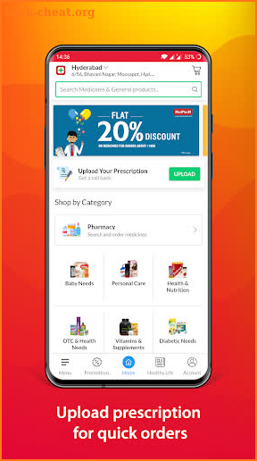 MedPlus Mart - Online Pharmacy screenshot