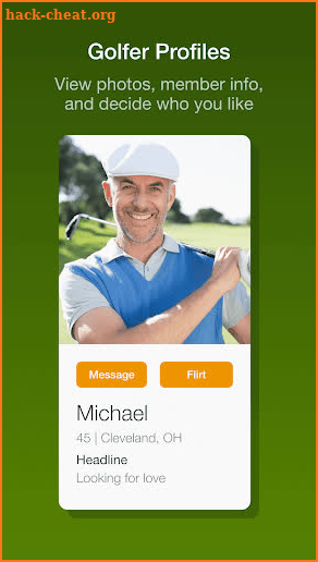 Meet Local Golfers Dating App - Golf Chat screenshot