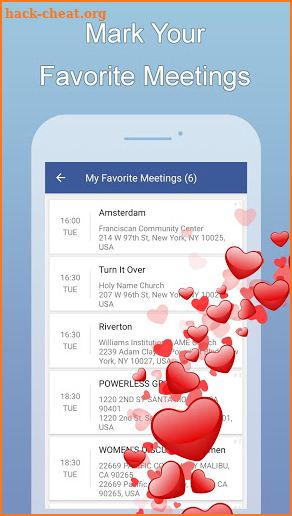 Meeting Finder screenshot